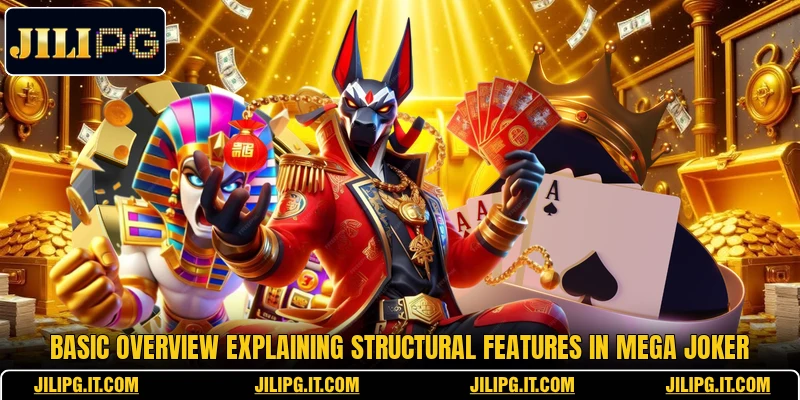 Basic overview explaining structural features in Mega Joker