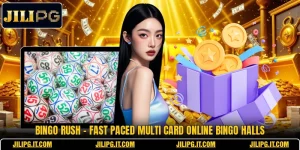 Bingo Rush - Fast Paced Multi Card Online Bingo Halls