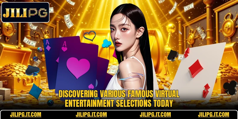 Discovering various famous virtual entertainment selections today