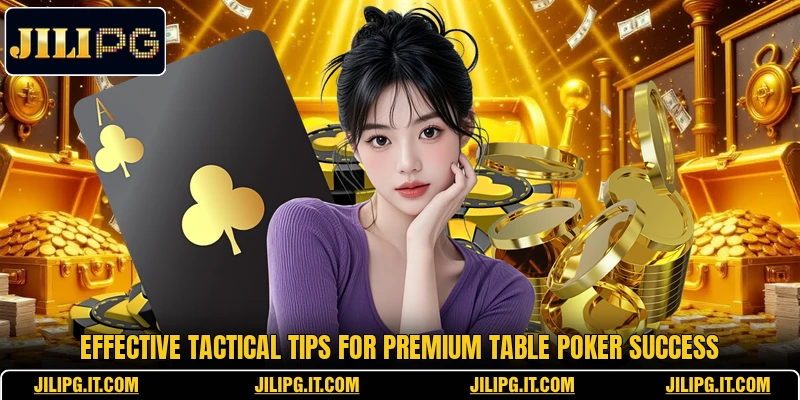Effective tactical tips for premium table poker success