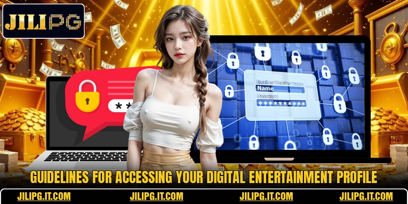 Guidelines for accessing your digital entertainment profile