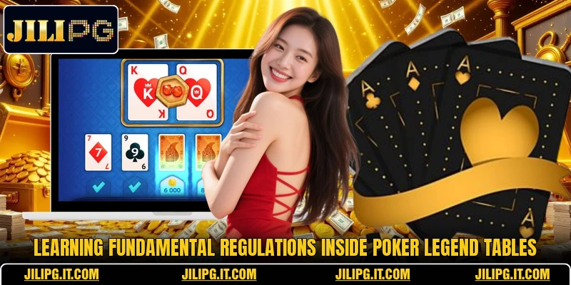 Learning fundamental regulations inside Poker Legend tables