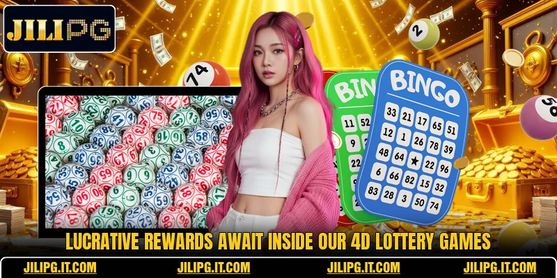 Lucrative rewards await inside our 4D Lottery games Lucrative rewards await inside our 4D Lottery games