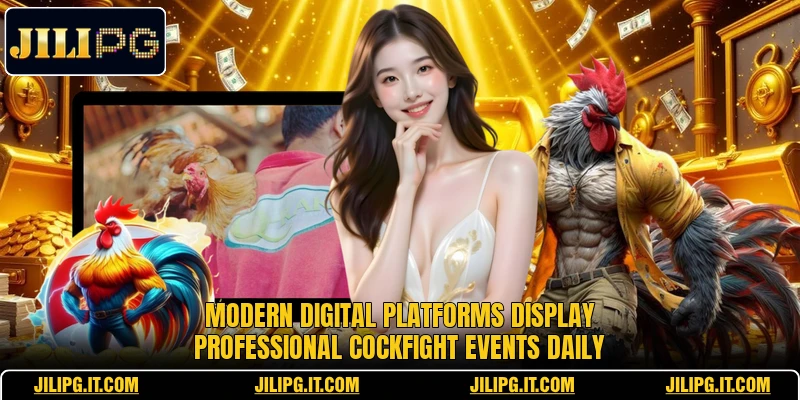 Modern digital platforms display professional cockfight events daily Modern digital platforms display professional cockfight events daily