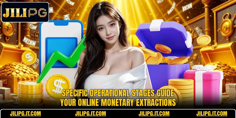 Specific operational stages guide your online monetary extractions