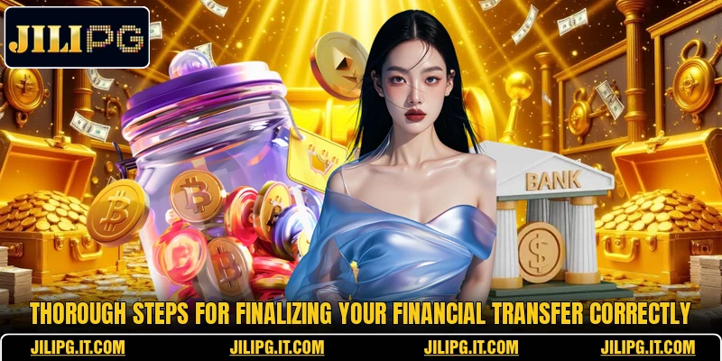 Thorough steps for finalizing your financial transfer correctly